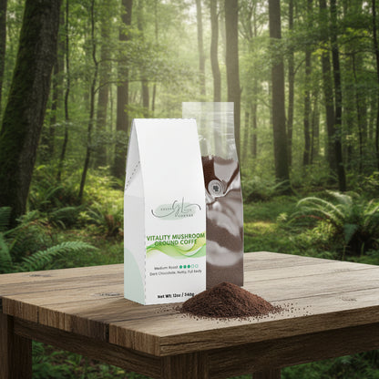 Vitality Mushroom Coffee (Medium Roast)
