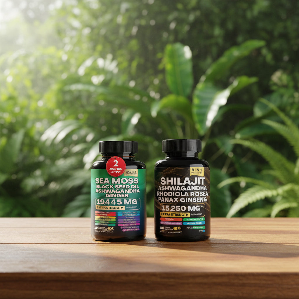 Seamoss And Shilajit Capsules